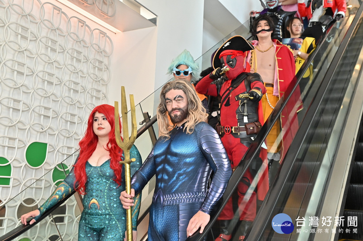 2025桃園城市變裝嘉年華於中壢青埔「置地廣場桃園」盛大開幕。