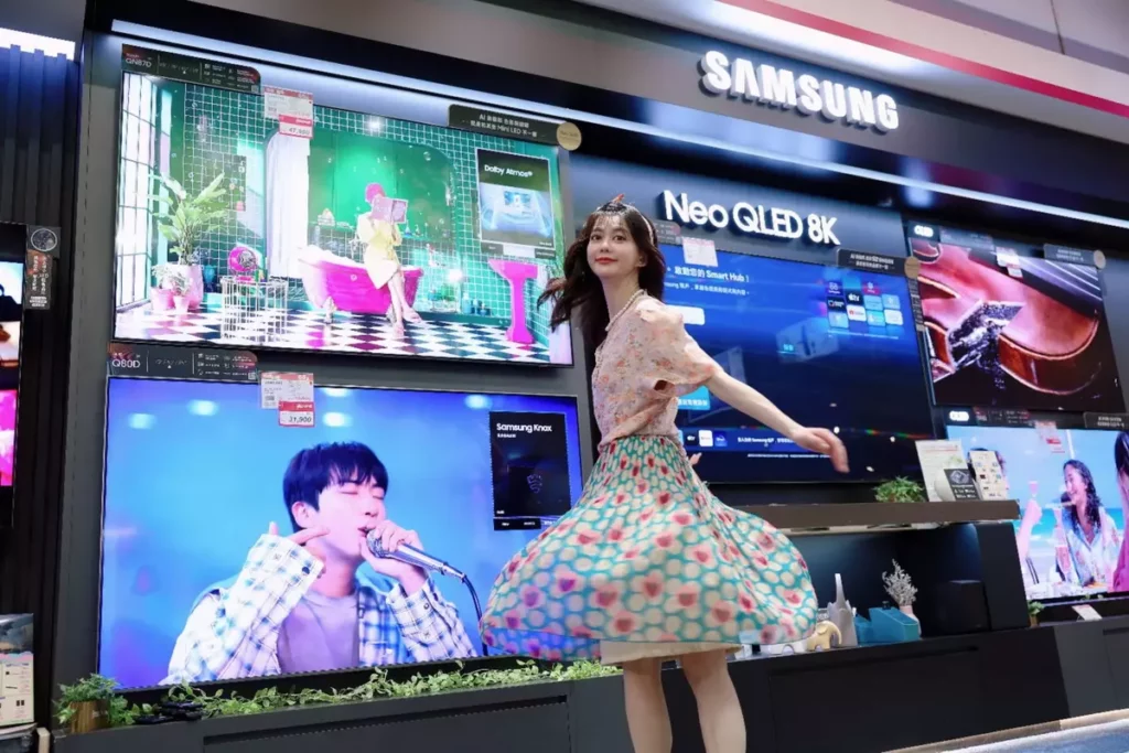 _白癡公主主演「來店50」尋愛影片情節搬進實體門市，活動現場重現影片中「尋找理想型家電伴侶」的情境互動區，讓消費者依照生活需求挑選最契合的家電，體驗專屬的「配對感」