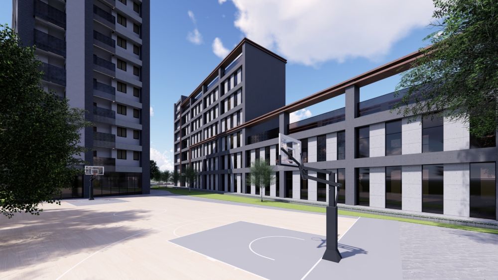視察《住宅法》全國首座原民社宅 侯:深化居住正義建立典範 3 《圖說》樹林南園段原民社宅模擬圖。〈原民局提供〉