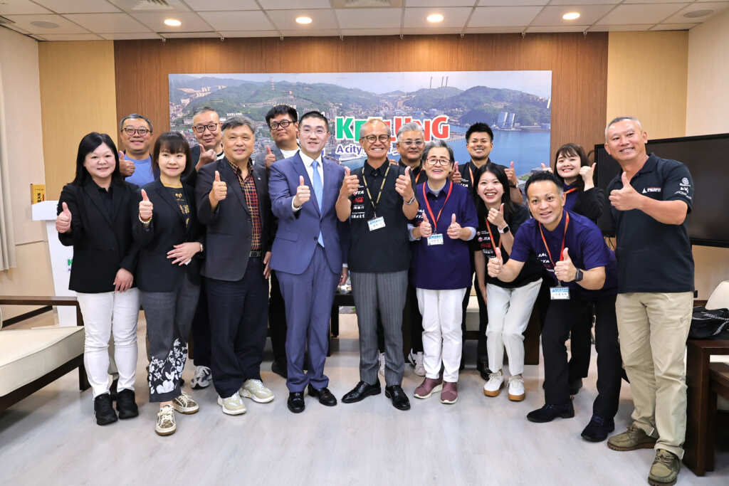 ▲宮古島市長率團訪基隆，共啟2025潮境海灣節帆船月國際交流新篇章。（基隆市政府提供）