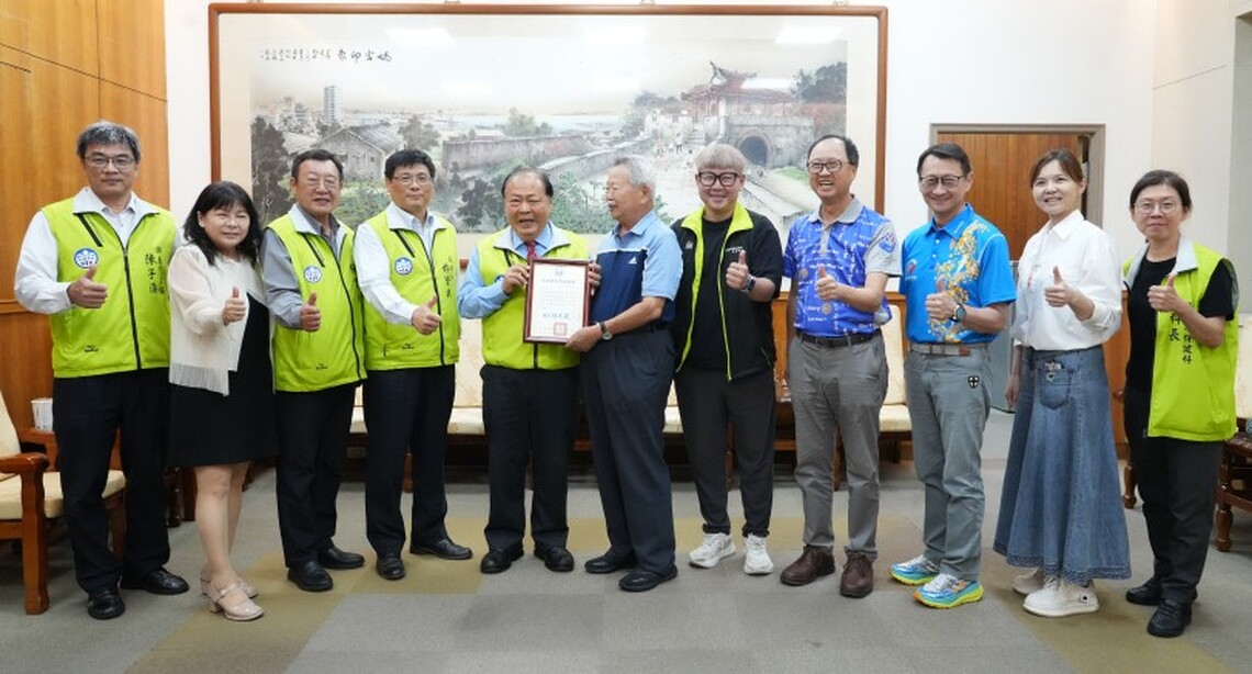 敏盛醫療集團拜會陳光復　深化合作強化離島健康照護網