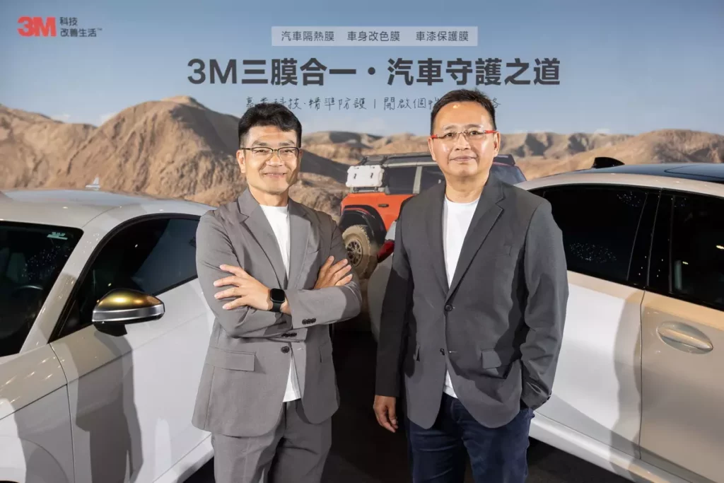 3M為汽車膜材領導品牌,致力研發兼顧安全、舒適與個性化的創新產品,為車主打造全面防護與風格兼具的車體解決方案。(3M提供)