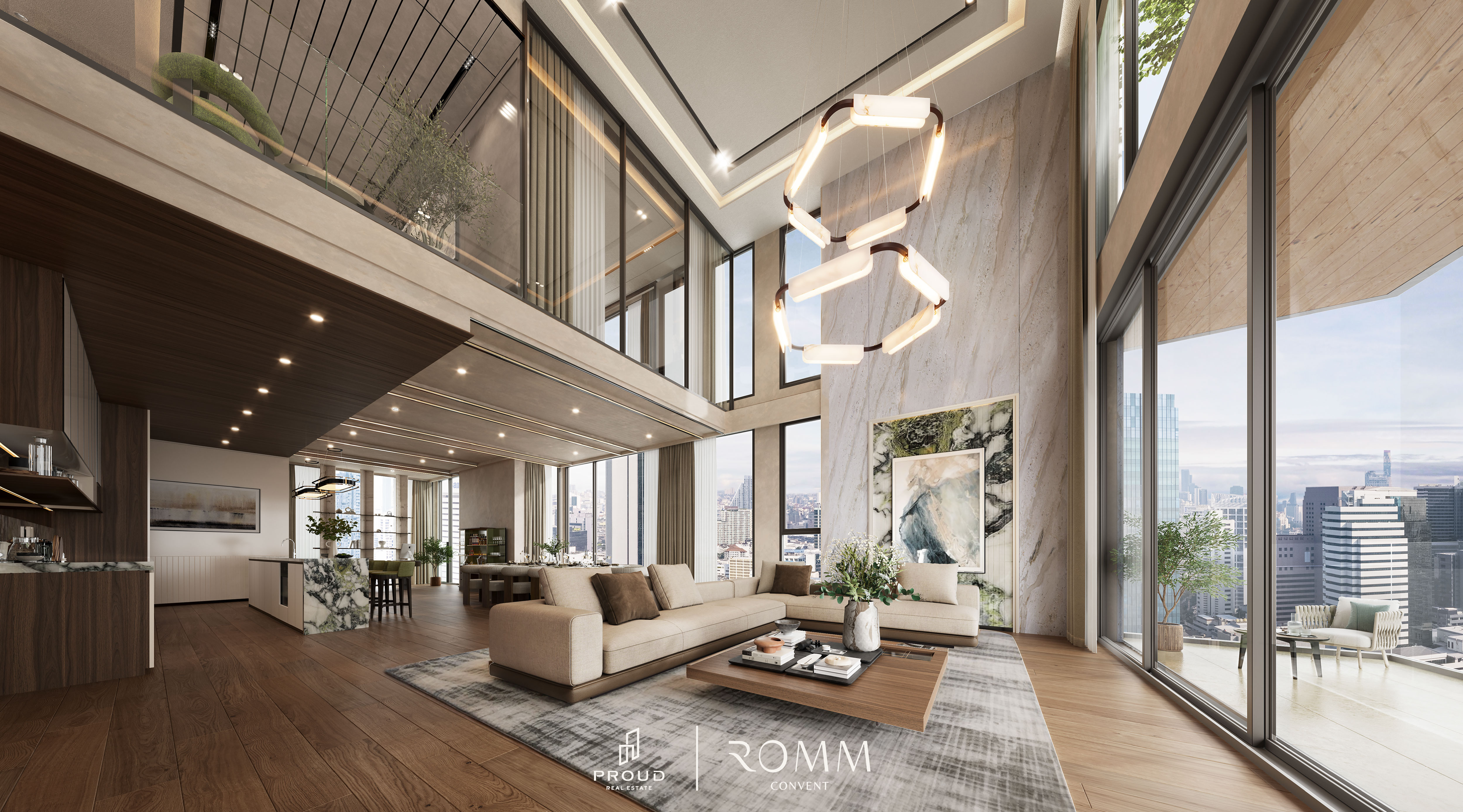 全球投資目光聚焦曼谷頂尖豪宅 - ROMM Convent 鉅獻雙層空中健康府邸