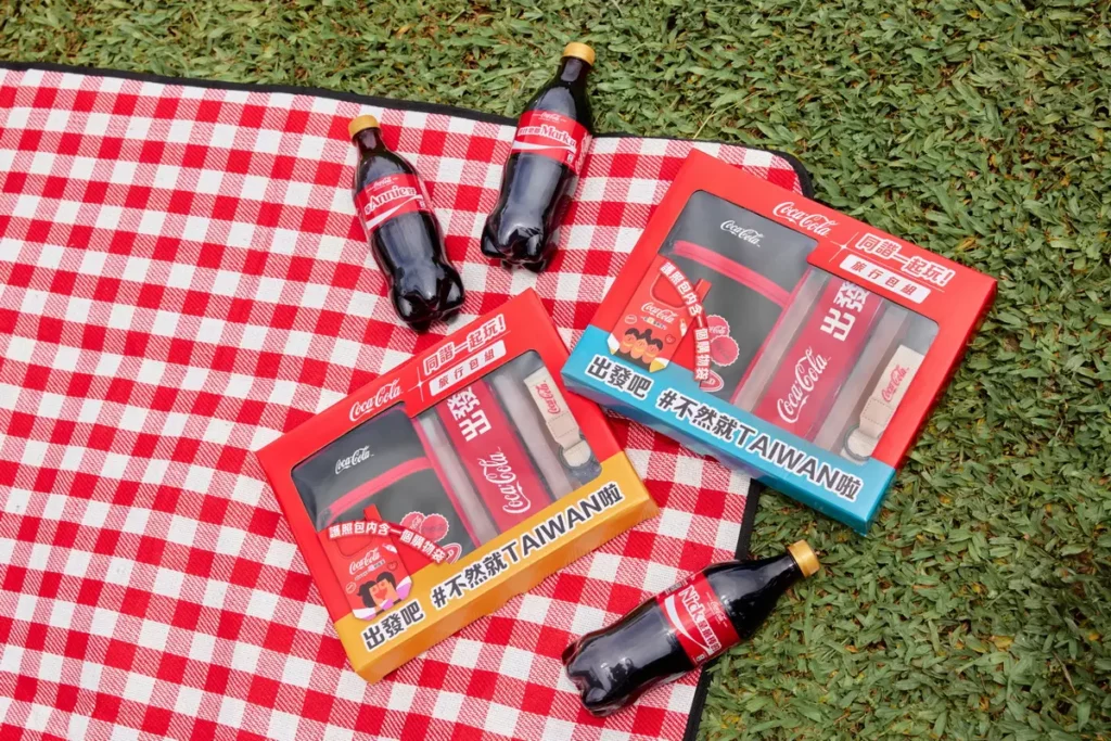 「Coca-Cola™ 同諧一起玩 旅行包組」以「同諧一起玩」為主題,於全台7-ELEVEN獨家限量發售。