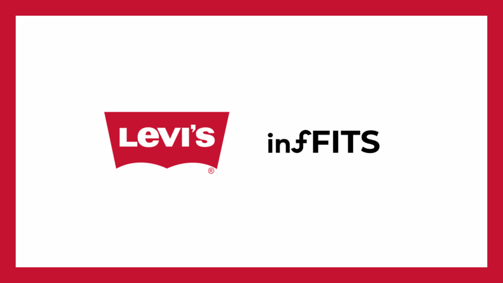 LEVI'S 導入 infFITS AI找尺寸,幫助顧客更方便購物,提升官網轉換率。(圖/LEVI'S提供)