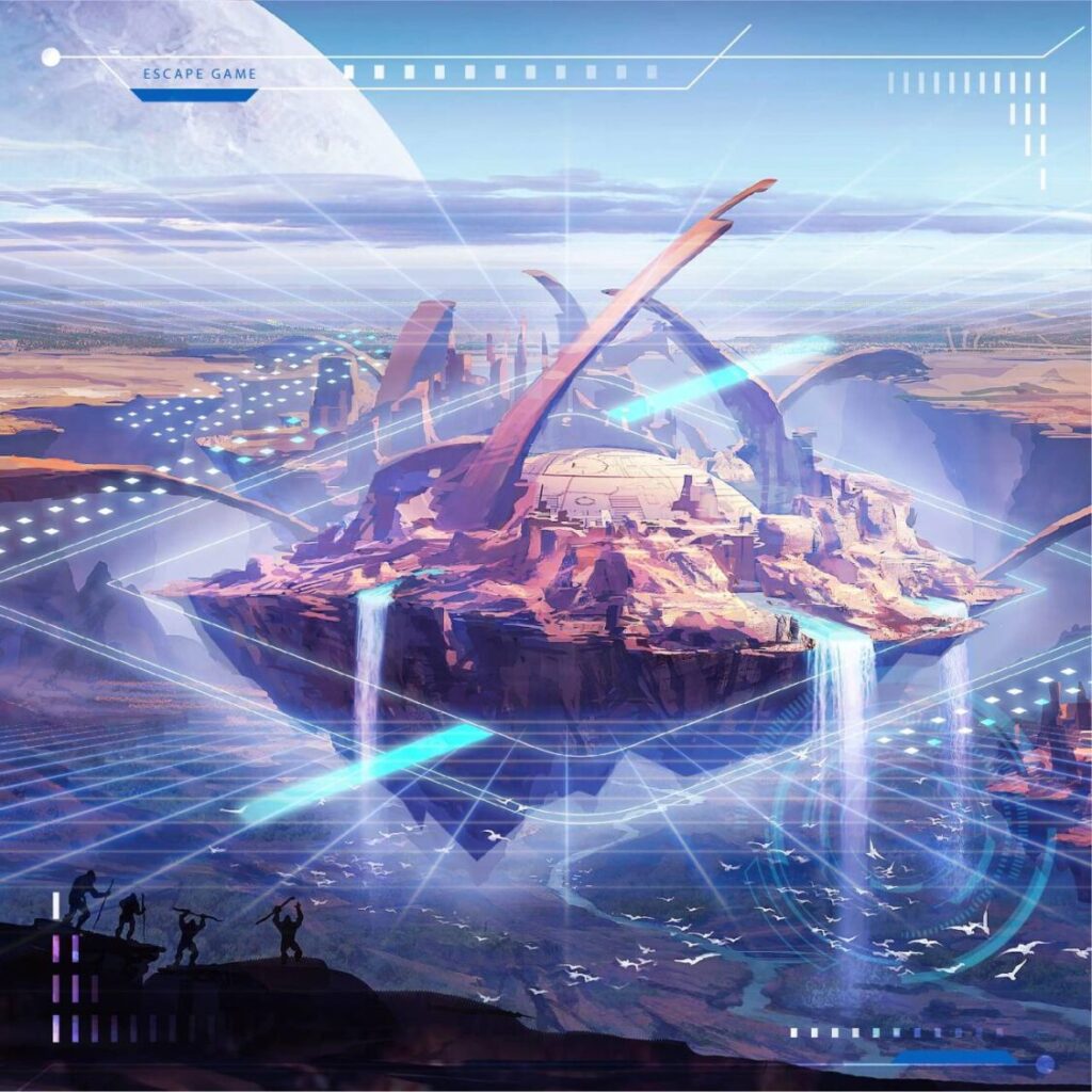 LOST Island 虛擬元宇宙,將優秀設計轉化為虛擬關卡。(圖/LOST提供)
