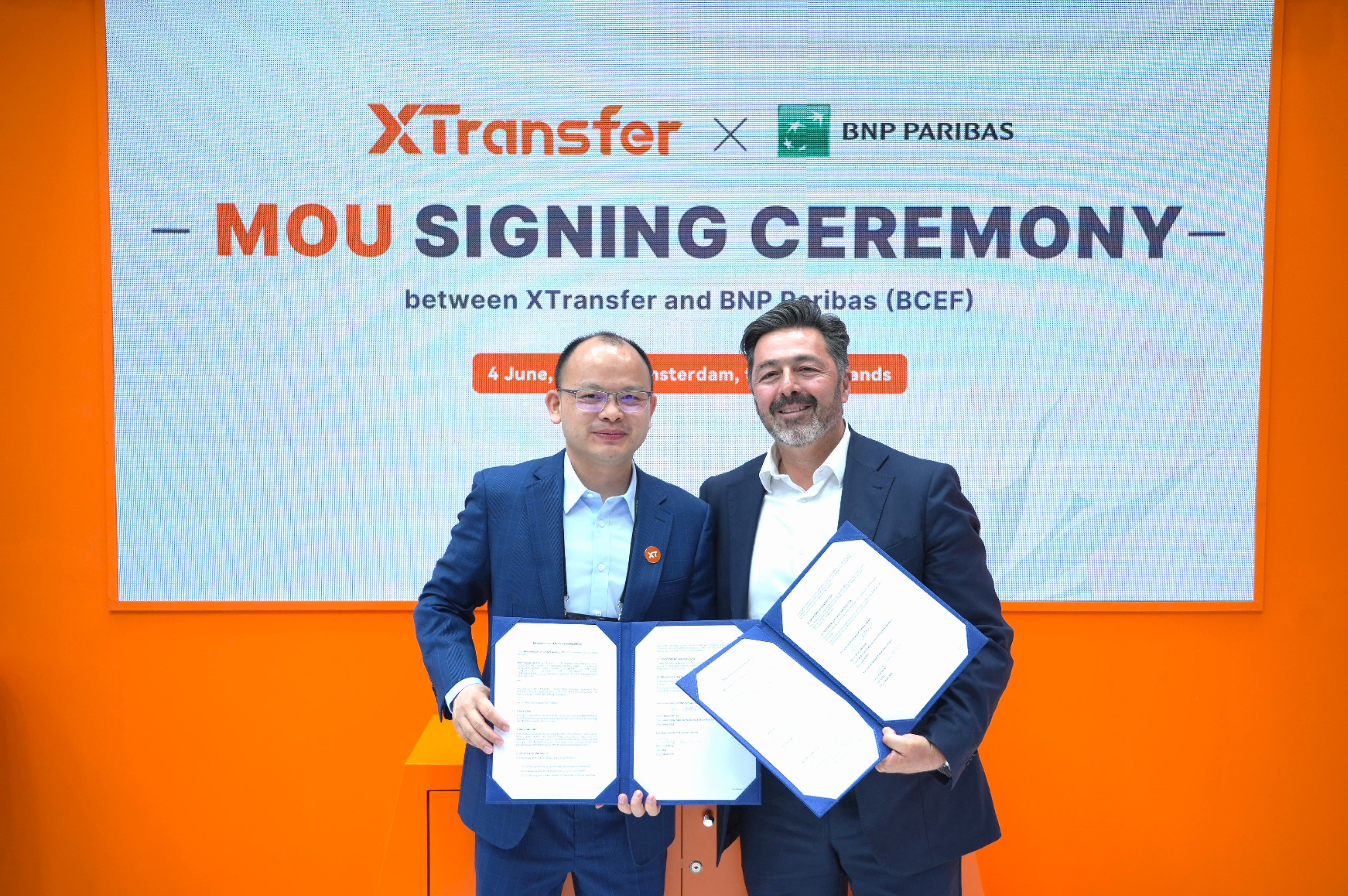 XTransfer與法國巴黎銀行達成合作 攜手推動跨境支付簡化