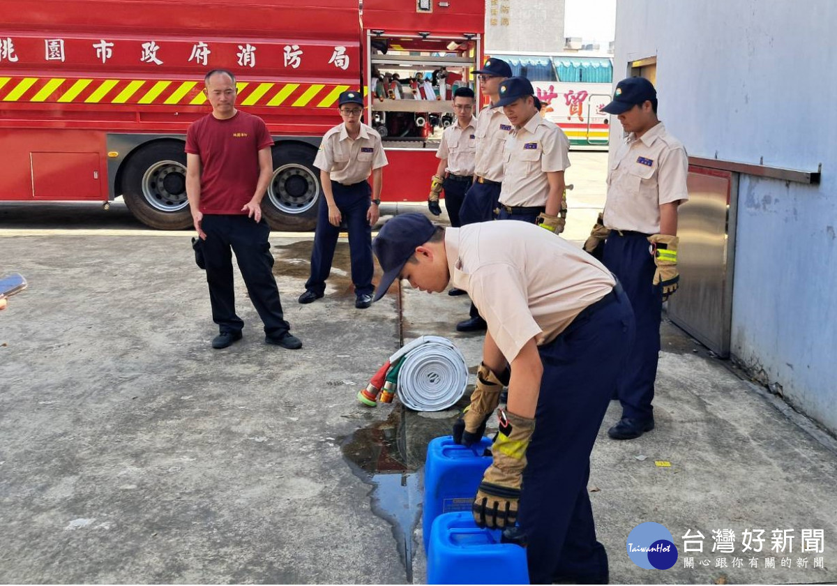 桃市辦理法紀教育暨民防訓練，提升災害防救能量。