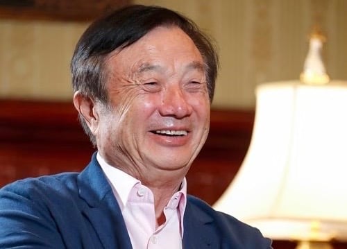 任正非在人民日報專訪上談中美貿易差距時表示，中國根本不必擔心缺少晶片及技術落後問題，因為可以從別的方式補足。翻攝華為官網