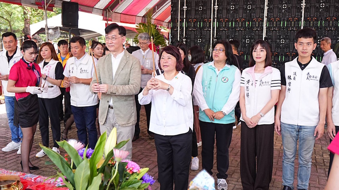 污水建設加速推進「嘉義市劉厝地區污水下水道工程」第二期計畫首標動土祈福典禮