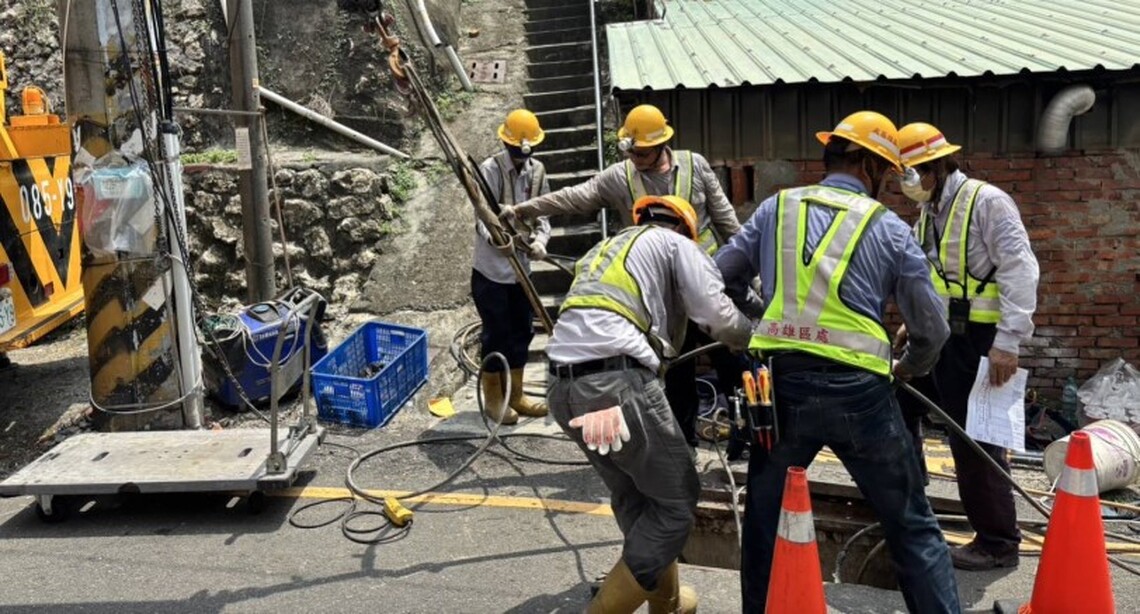 高雄供電韌性呼應市長期待　全面提升地下電纜檢測與饋線監控效率