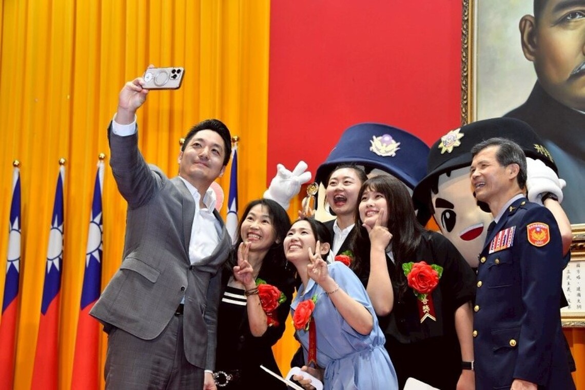 出席金吾獎頒獎典禮　蔣萬安：警察是臺北最堅實的守護者