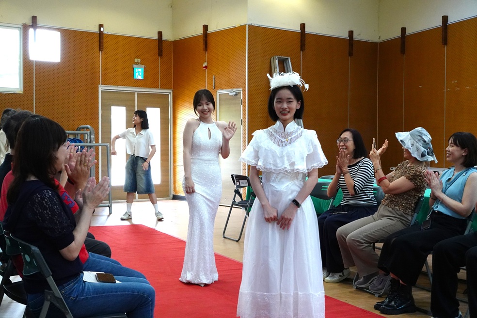 樹科大會展系課程成果展超浪漫 邀師長體驗法式婚禮