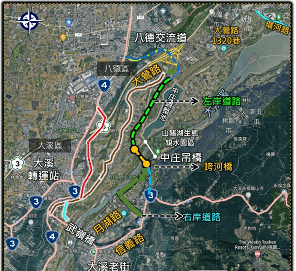 大溪兩岸跨橋