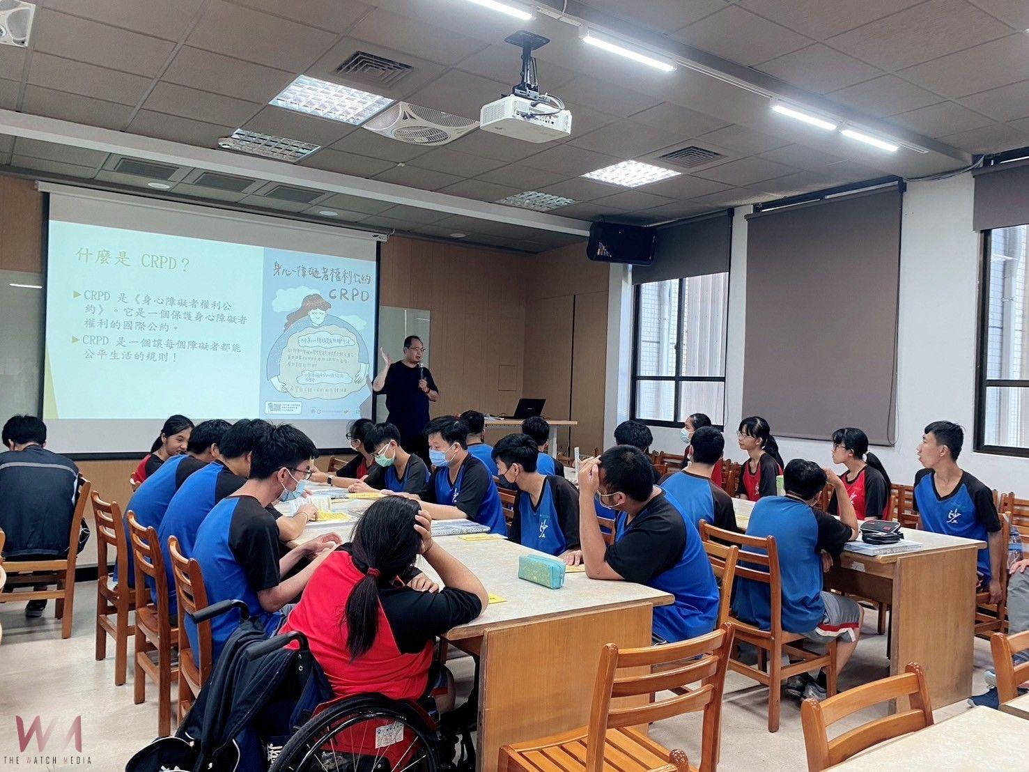 入校為身障學生宣導　中市勞工局攜手高中職及大專校院舉辦職場合理調整講座 - https://www.watchmedia01.com