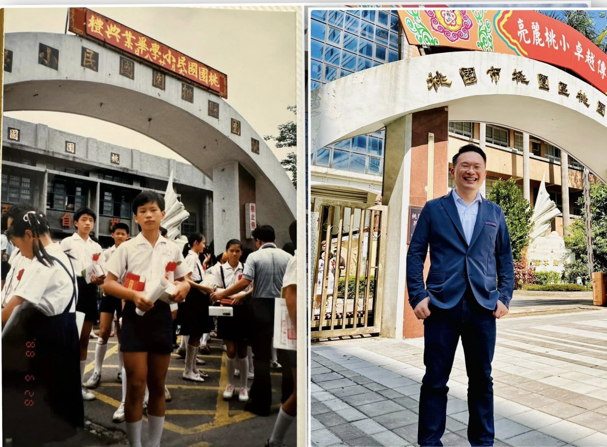 老校友蘇俊賓重返桃小畢業典禮 領小桃們最後一次校園巡禮