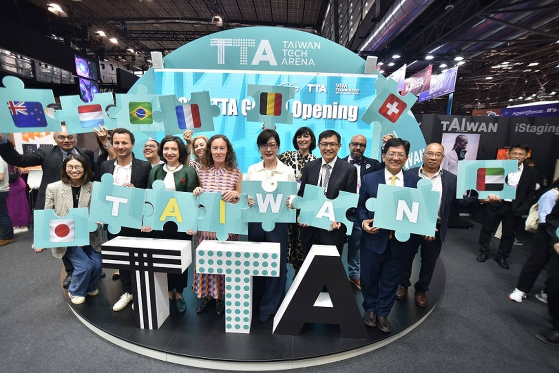國科會TTA七度揮軍歐洲VivaTech 聚焦三大亮點領域 臺灣新創科技力倍受國際矚目