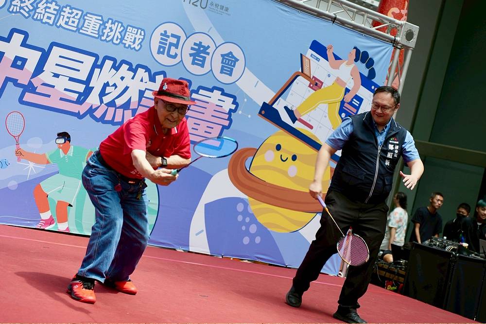 台中辦120萬減重挑戰賽　盧秀燕：想看「張信哲」版副市長 209
