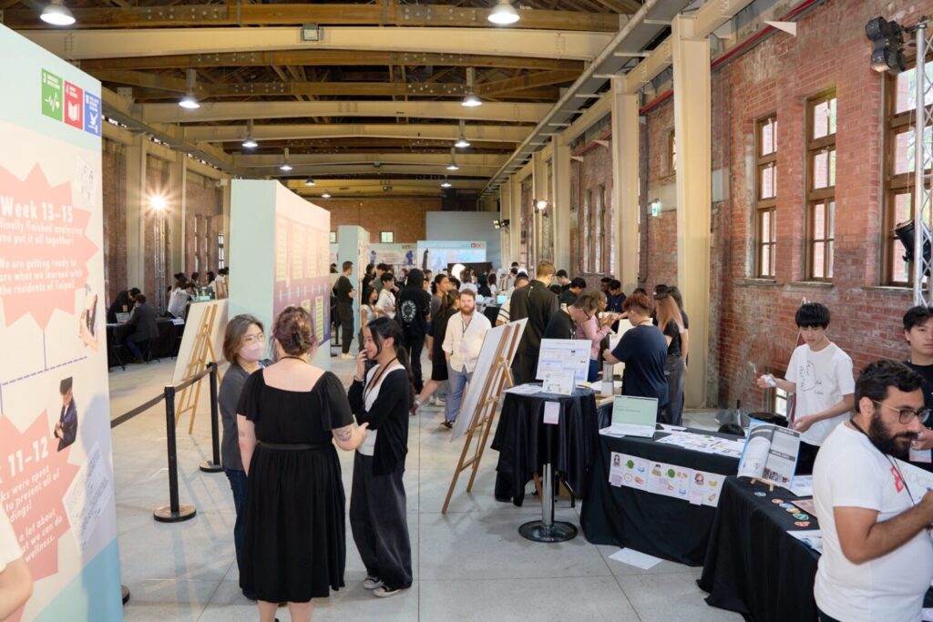 臺北市VIS國際實驗教育的PBL學習成果展在華山文創園區盛大舉行。(圖/臺北市V I S國際實驗高中提供)