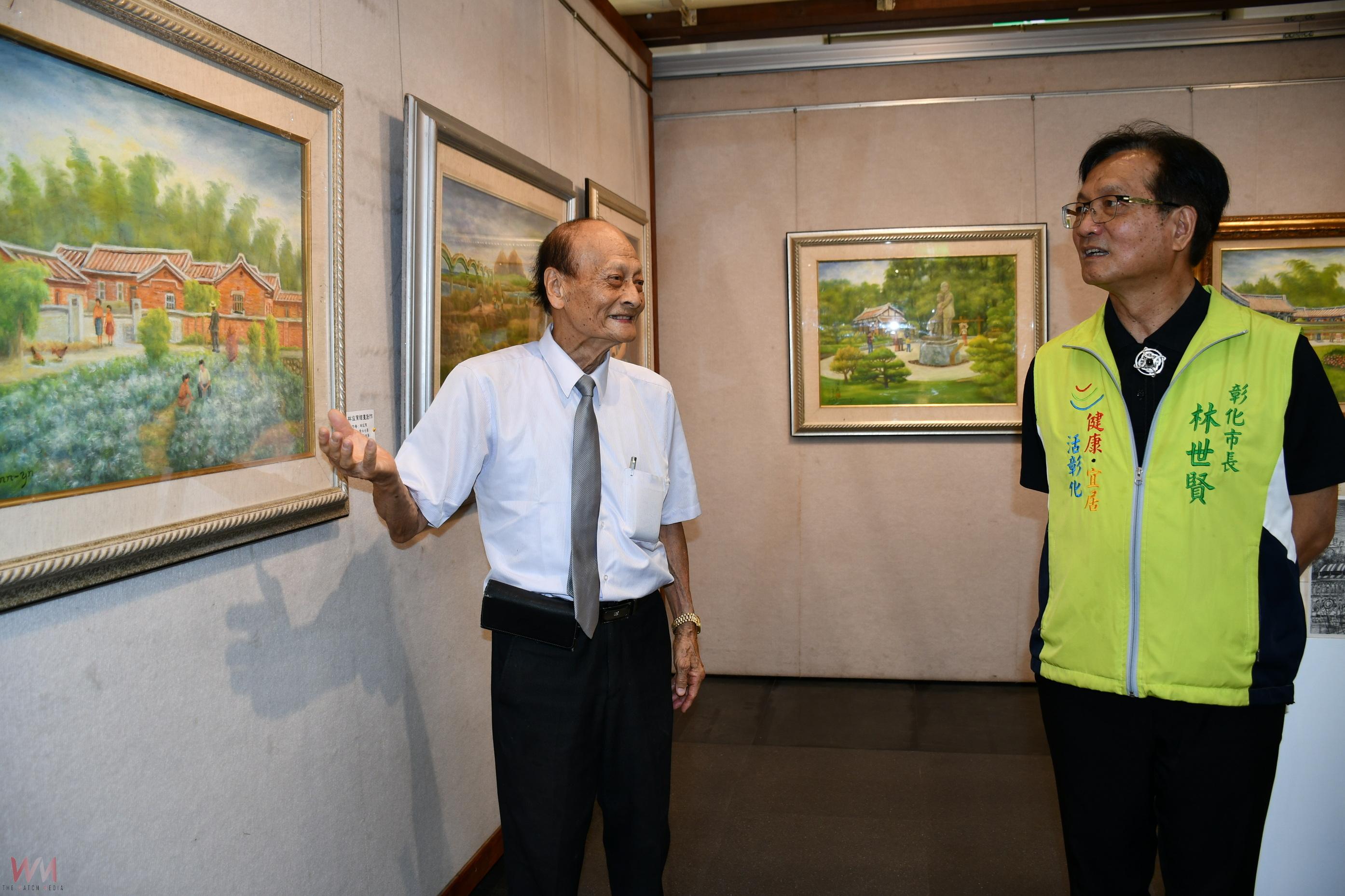 (有影片)/筆下的風景與記憶 林俊寅繪畫創作展彰化藝術館展出 - https://www.watchmedia01.com