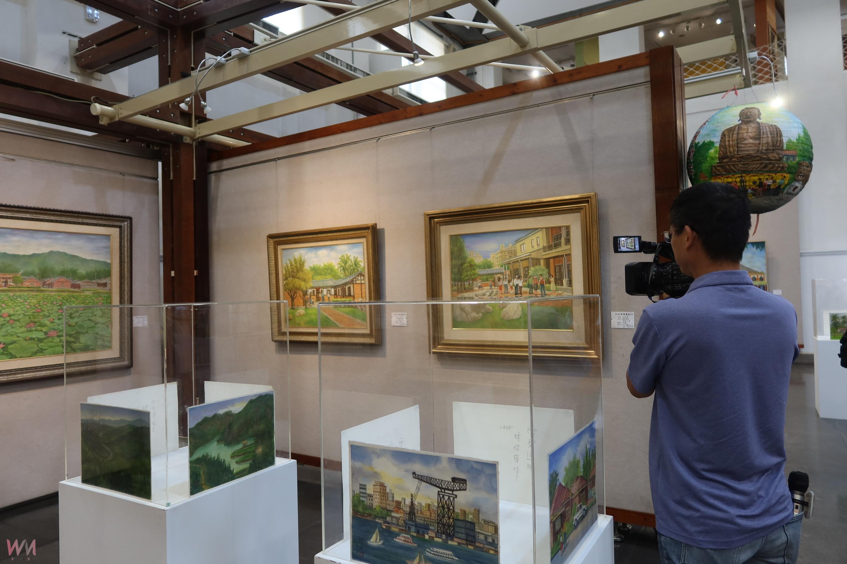 (有影片)/筆下的風景與記憶 林俊寅繪畫創作展彰化藝術館展出 - https://www.watchmedia01.com