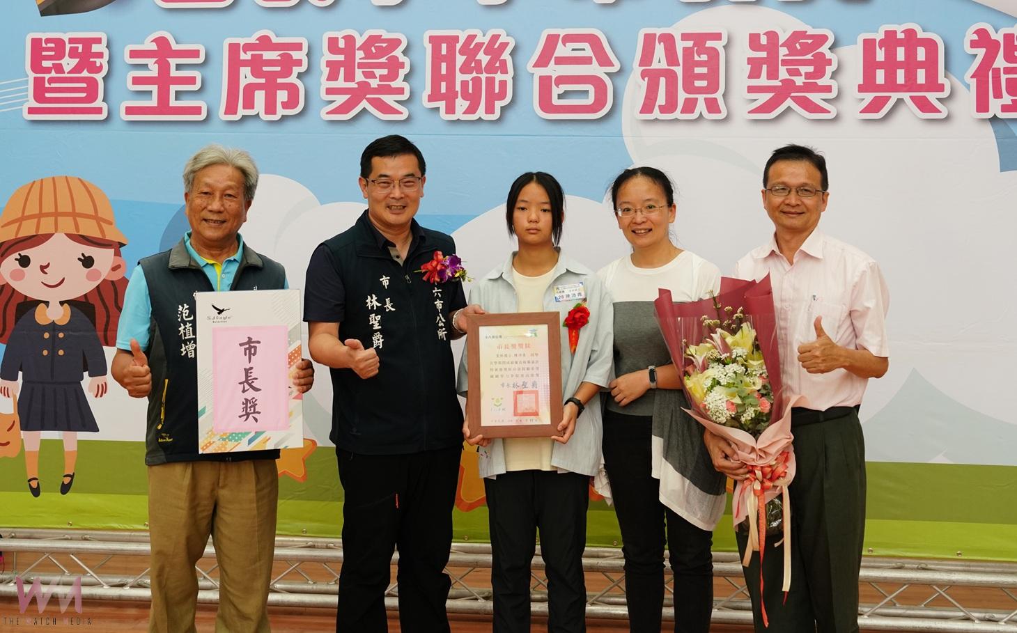 斗六108位小學畢業生獲獎　市長林聖爵勉勵勇敢追夢