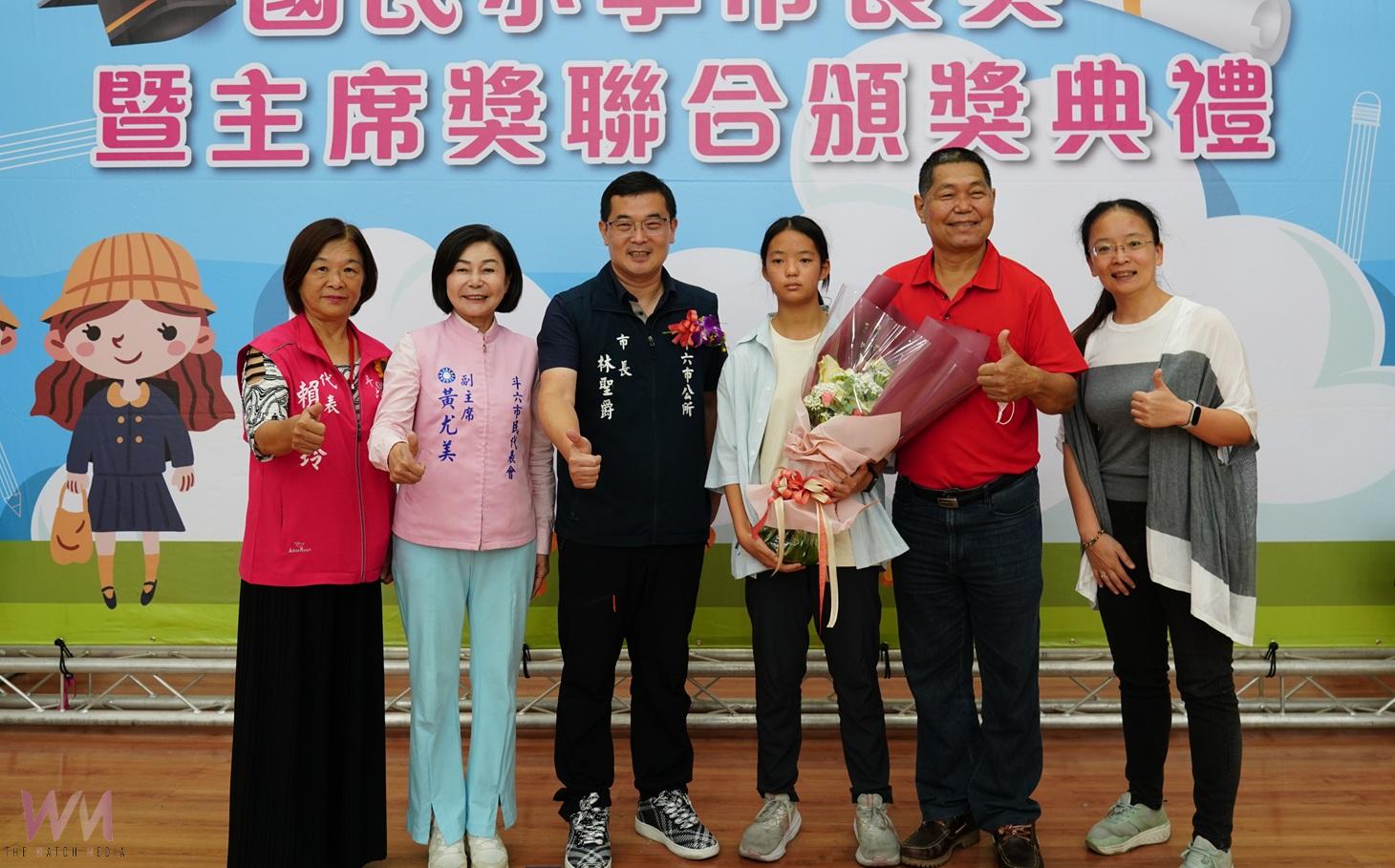 斗六108位小學畢業生獲獎　市長林聖爵勉勵勇敢追夢 - https://www.watchmedia01.com