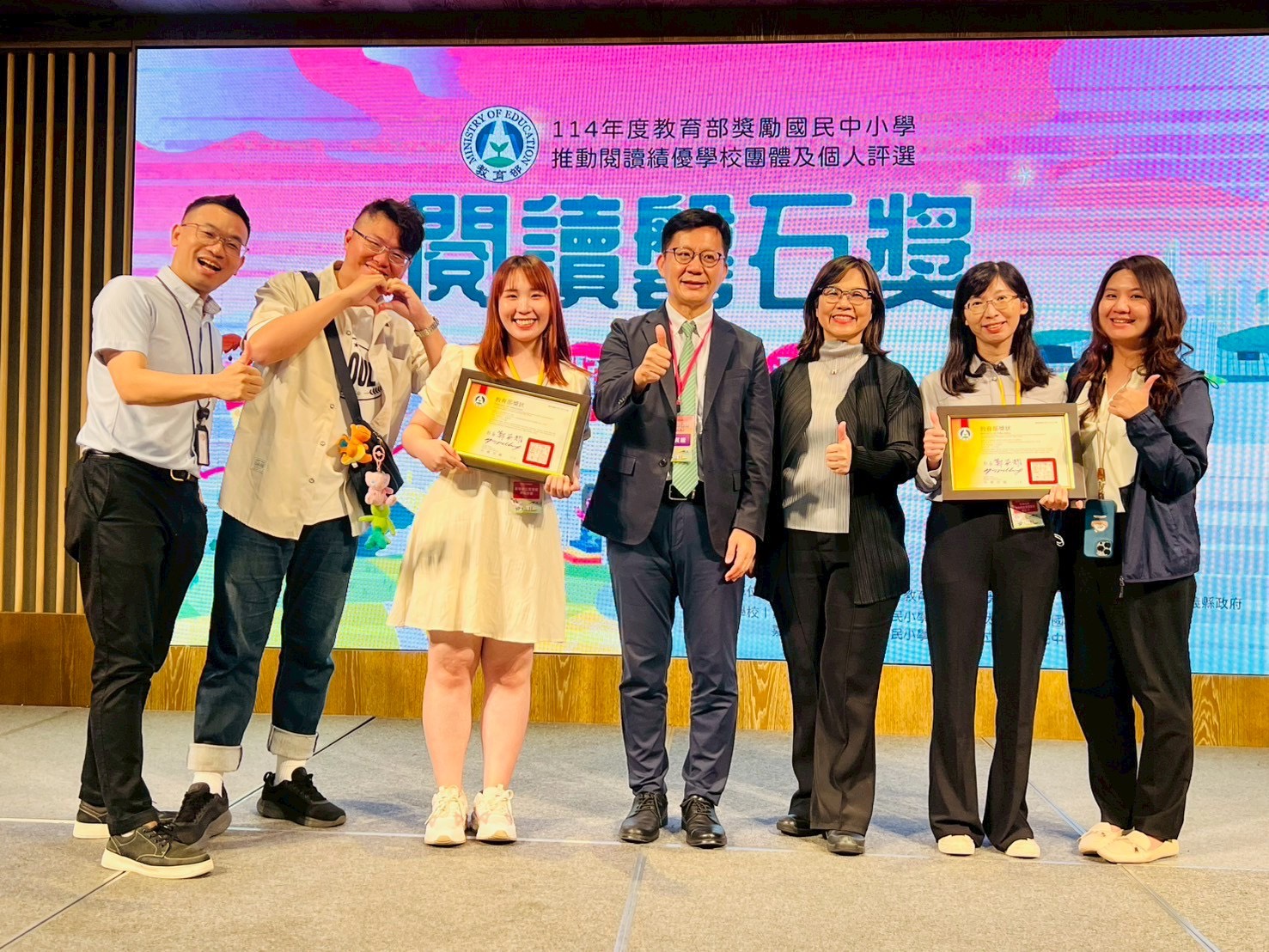 教育部肯定！高市圖新興與甲仙分館奪閱讀磐石獎