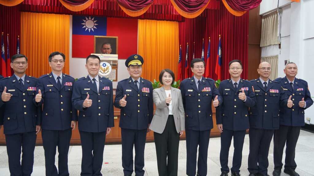 ▲屏東警察局的卓越表現與堅實戰力,讓民眾得以安心生活_。(屏東縣政府提供)