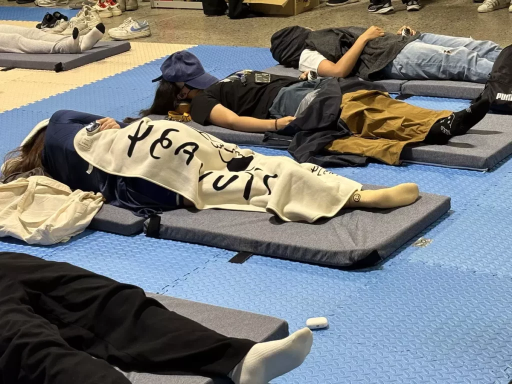 睡眠.療癒展睡覺大賽，去年博得好評滿點與爆紅口碑，今年再度舉辦，線上報名開放的第一天，很快就報名額滿。