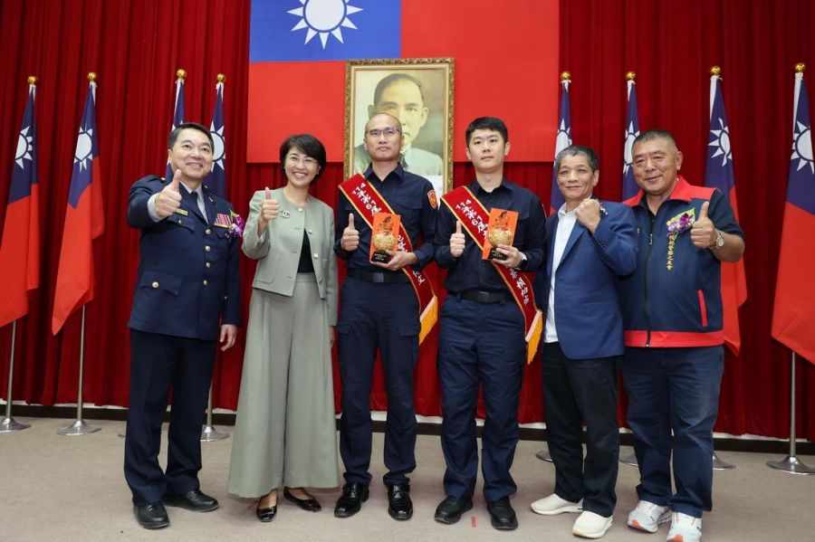 警察節將至 縣府表揚19位模範警察及績優同仁