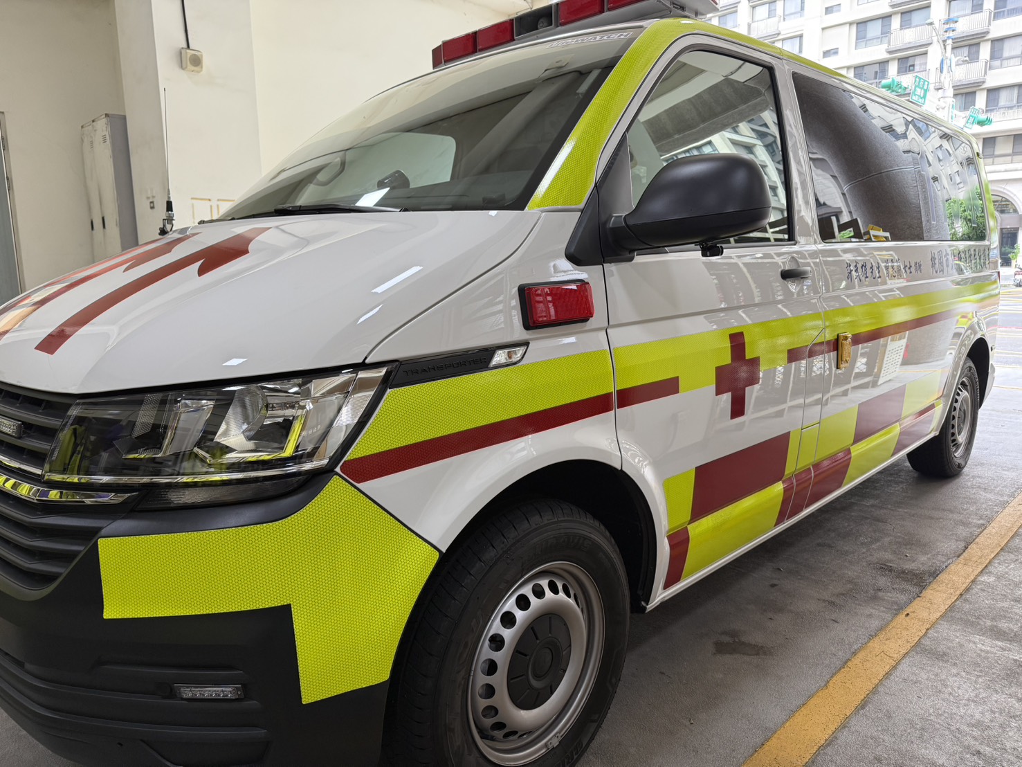 用實際行動力挺桃消 她捐贈中壢興國分隊救護車 S 70926339 0