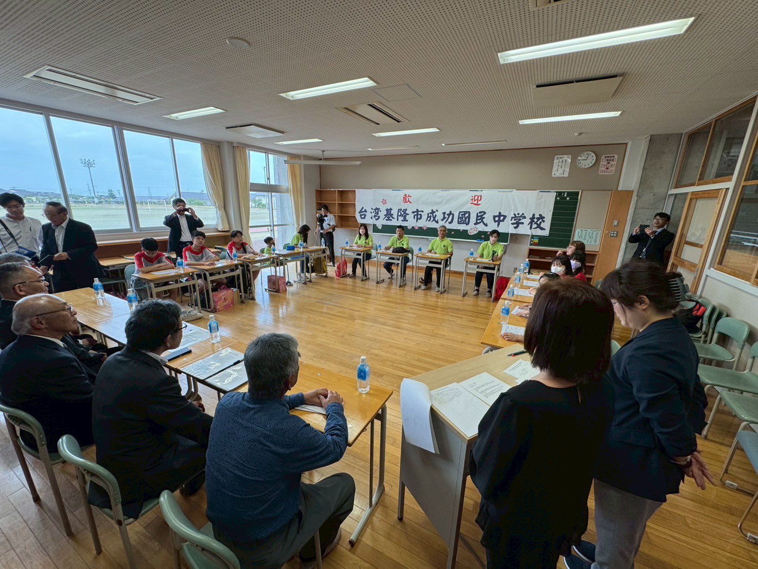 基隆市成功國中赴日本石川縣中能登町姊妹校參訪交流