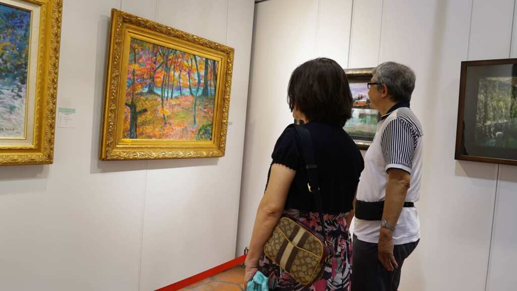 ▲台中市醫師公會美展聯誼社2025年巡迴展,於6月11日至7月6日在鹿港公會堂展出。(記者林明佑翻攝)