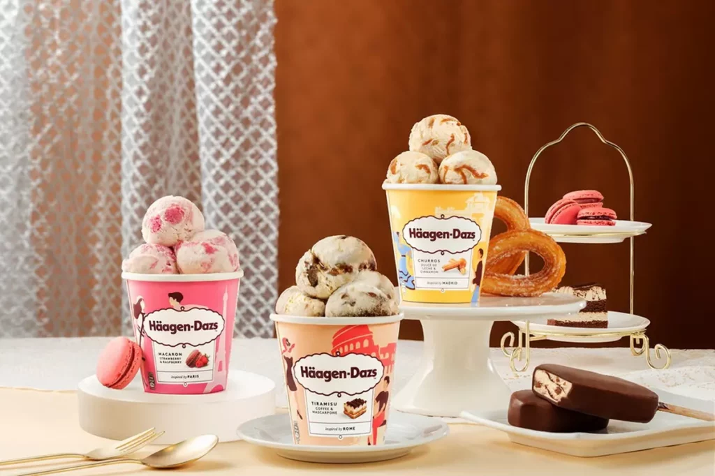 Häagen-Dazs全新「歐風甜點系列」讓你不必出國,就能即刻一口邂逅歐洲。