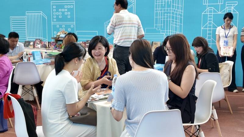 版貿洽談成果豐碩。。(照片/翻攝自網路)