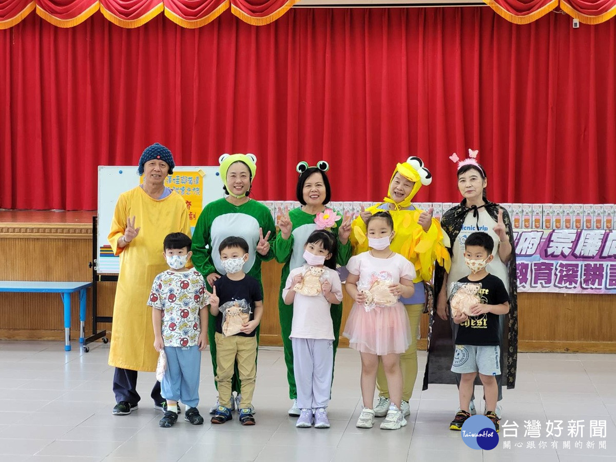 二水幼兒園「品格教育兒童短劇」宣導 透過生動有趣劇情傳遞誠信理念