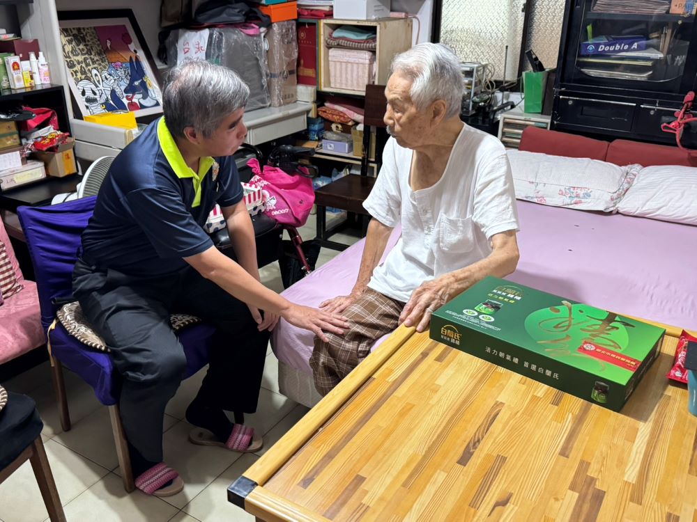關懷高齡榮民眷    新北榮服處送暖不間斷