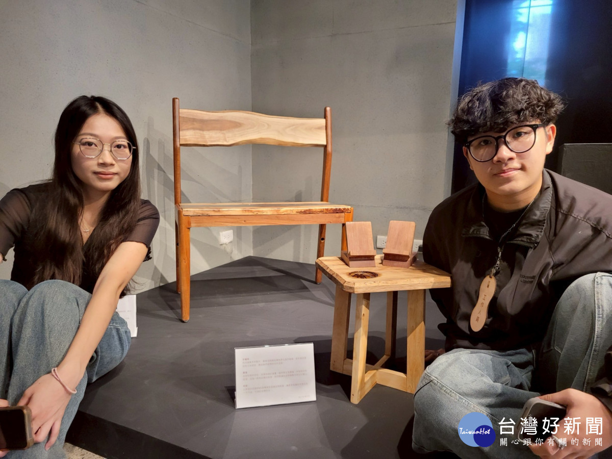 中華大學景觀系攜手再生家具廠，賦予舊木材新生命。