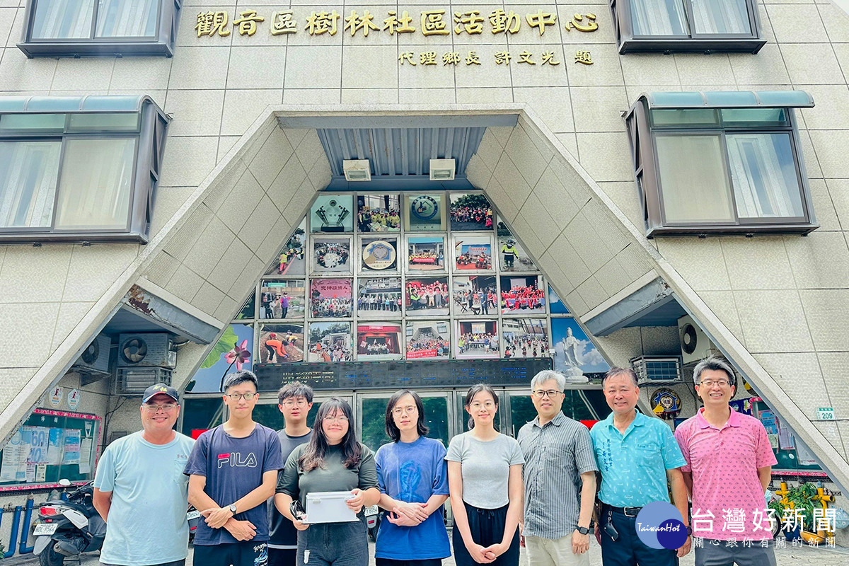 中央大學大氣系開發的移動式空污監測設備「特務AP」，參與社區移動空污監測行列。