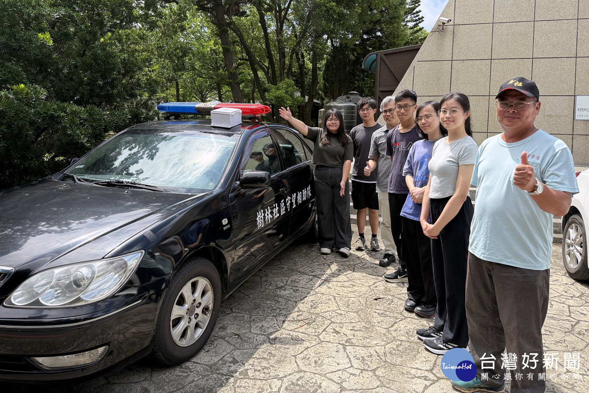 中央大學「特務AP」移動空污監測設備,安裝在社區守望相助隊的車頂上,守護社區空氣品質。<br /><br /> <br /><br />