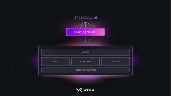WEKA 推出 NeuralMesh：人工智能創新的智能自適應基礎，並為推理時代而有目的地建立