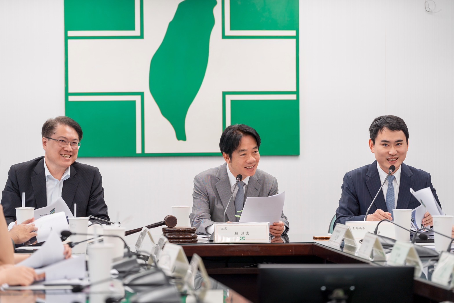 民進黨通過2026選將提名草案 賴清德盼朝野團結面對國安威脅 246 民進黨通過2026選將提名草案 賴清德盼朝野團結面對國安威脅 245