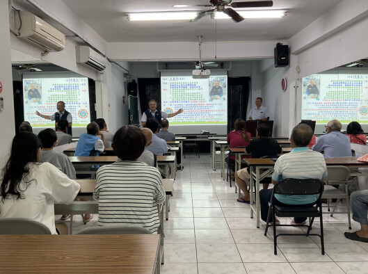 ▲臺東縣「指北針文化股份有限公司」開辦汽機車一般違規講習班。