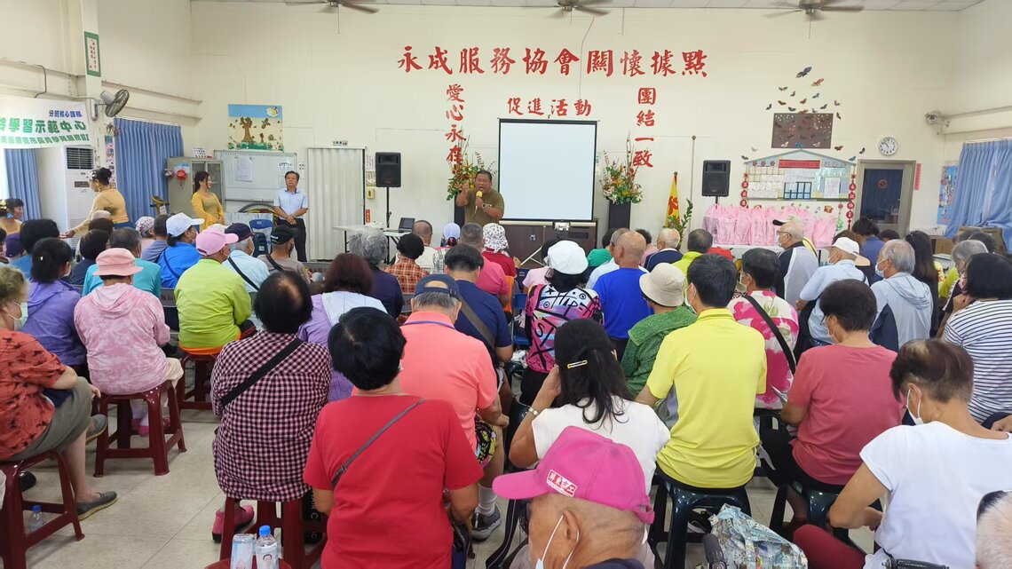 4 5 6月壽星在永安里活動中心慶生 中國國民黨屏東縣黨部熱情舉辦