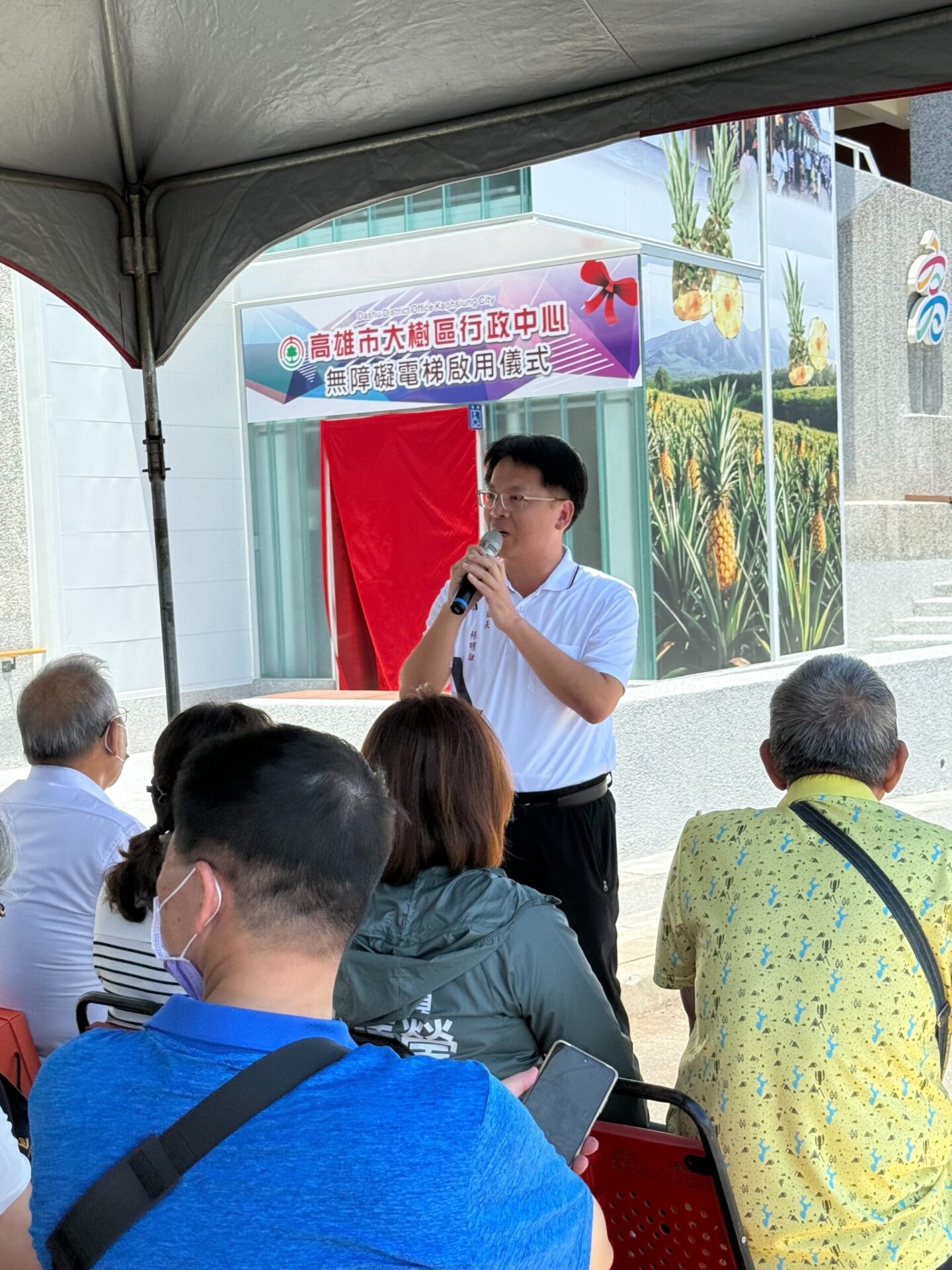 打造友善公共空間　大樹區公所無障礙電梯正式啟用