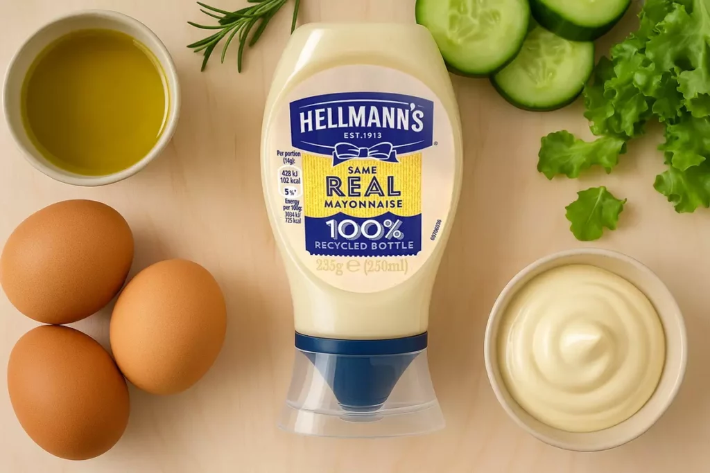 「Hellmann’s 原味經典美乃滋」採用符合現代健康趨勢的配方,為日常飲食提供更安心、營養的美味選擇。