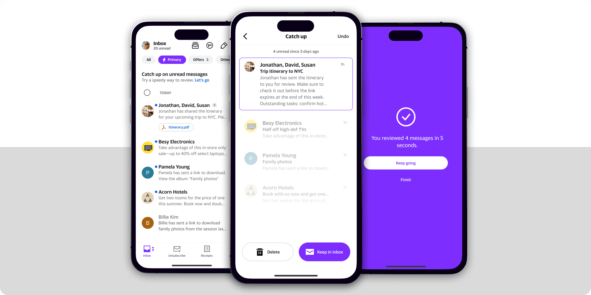 Yahoo電子信箱App進化!AI驅動「查看」 開放新網域@myyahoo