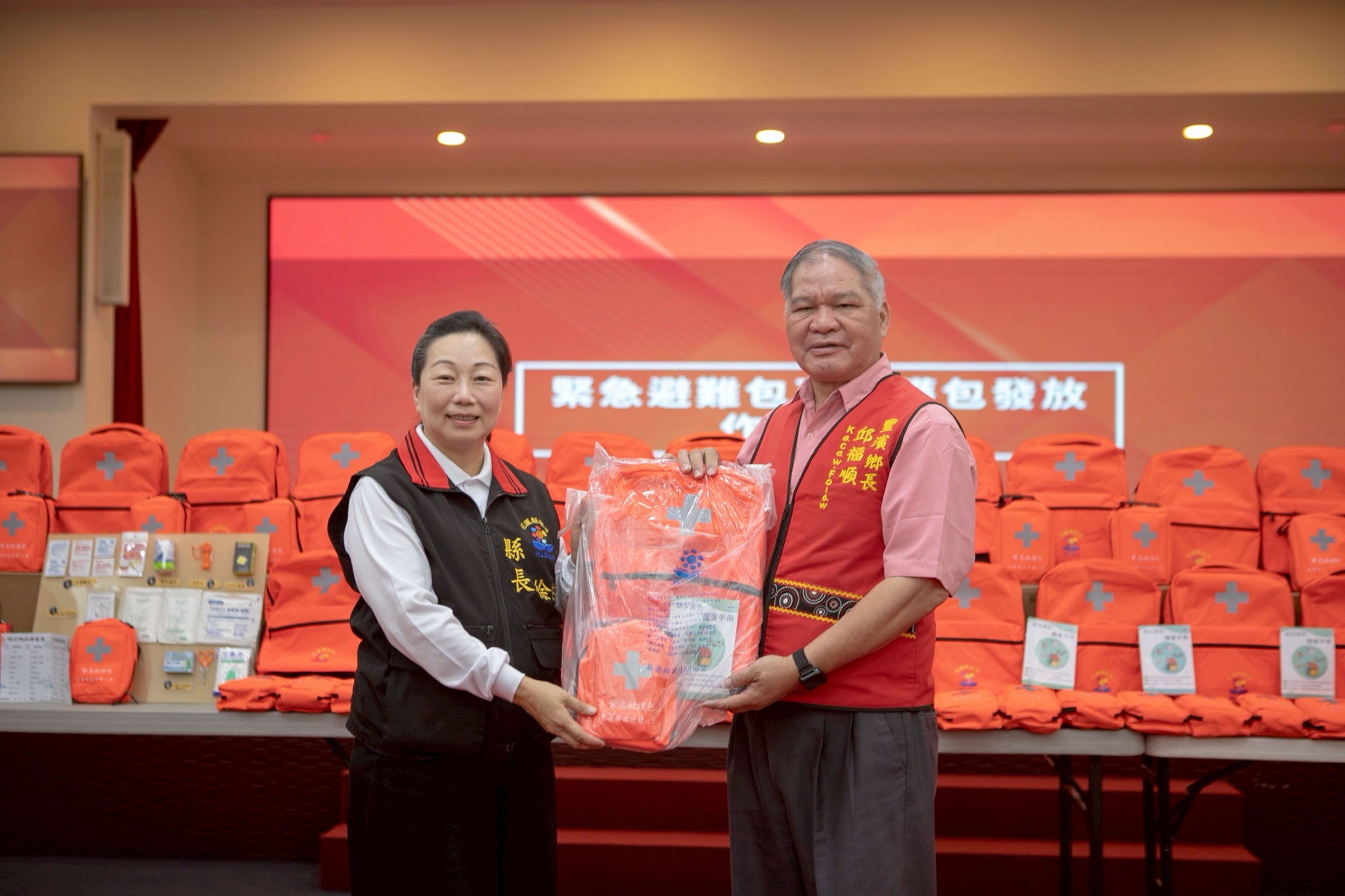 啟動避難包與救護包發放作業 花蓮強化民眾防災應變力 - https://www.watchmedia01.com