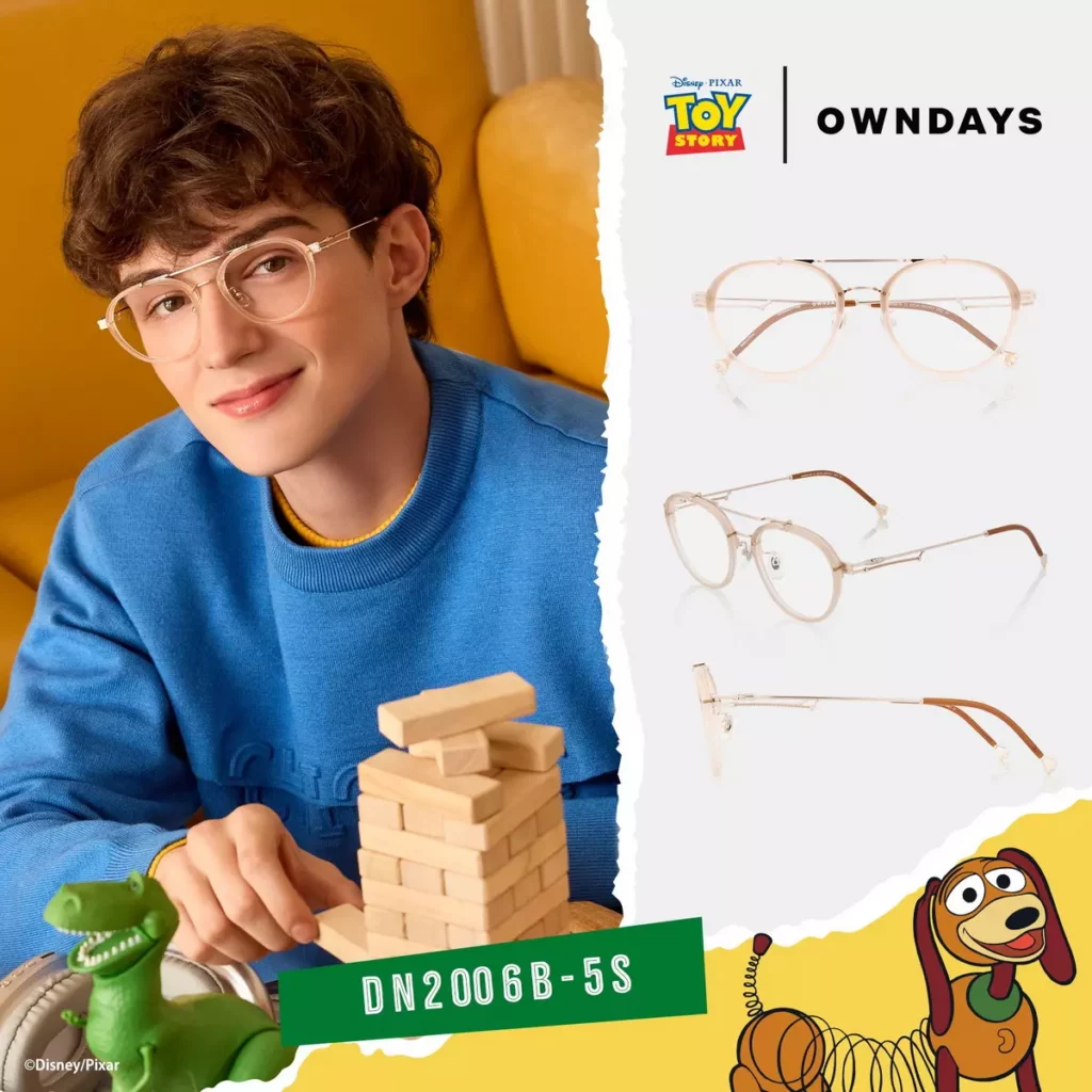 OWNDAYS TOY STORY系列眼鏡讓童年的想像力與快樂再次閃耀重現!